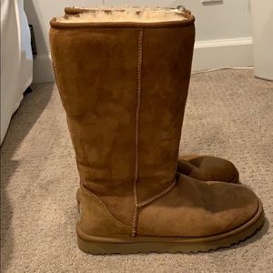 Tall Chestnut Ugg Boots